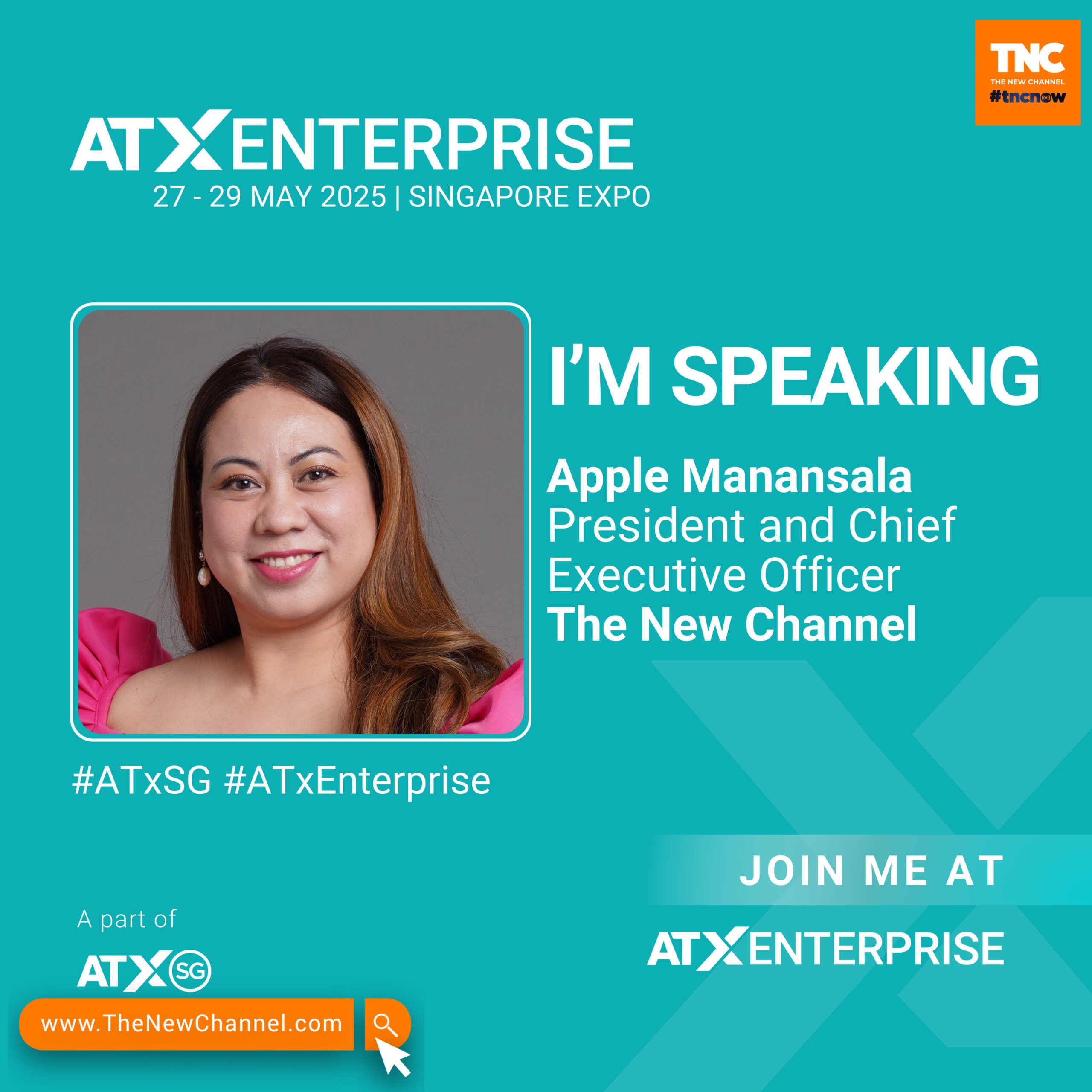 highlights-thenewchannel-The New Channel’s Apple Esplana-Manansala Takes the Stage a t BroadcastAsia 2025