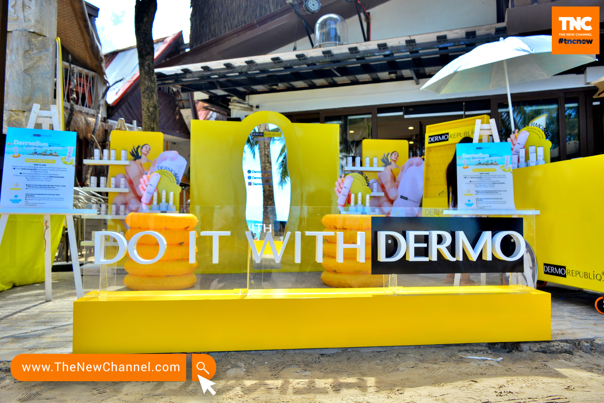 highlights-thenewchannel-Dermorepubliq brings sun care experience to Boracay with beachside activation and company retreat