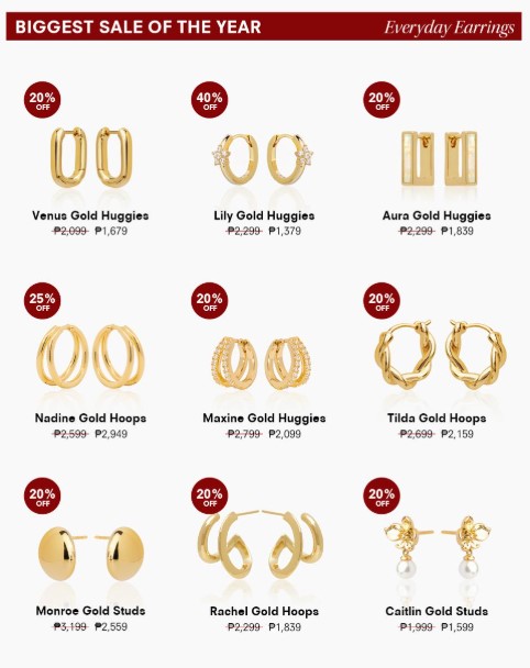 TNC Penny Pairs Everyday Earrings